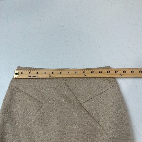 Reiss Women's Straight & Pencil Skirt Pull-On Back Zip Silver Size 0 - Picture 6 of 11